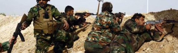 Shia militias fighting in Syria