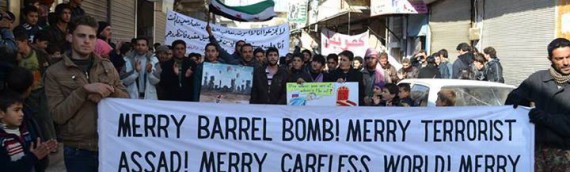 ‘Merry barrel bomb!’