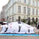 Naame Shaam protest at the Iranian embassy in Vienna, 12 May 2014