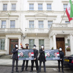 Qassem Soleimani's 'election rally' at the Iranian embassy in London, 2 June 2014