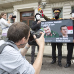 Qassem Soleimani's 'election rally' at the Iranian embassy in London, 2 June 2014