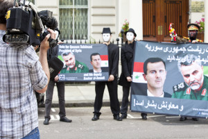 Qassem Soleimani's 'election rally' at the Iranian embassy in London, 2 June 2014