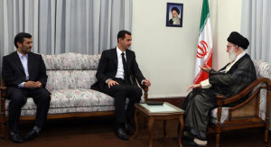 khamenei-assad-ahmadinejad-2009-8-19