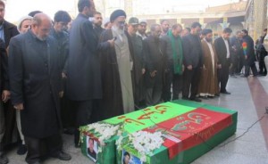 Afghan fighter funeral