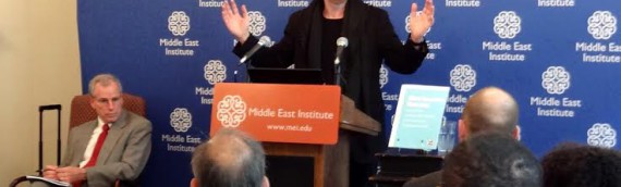 Talk by Naame Shaam’s Campaign Director at Middle East Institute in Washington DC