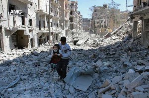 Aleppo, 21 April 2014. © Aleppo Media Center